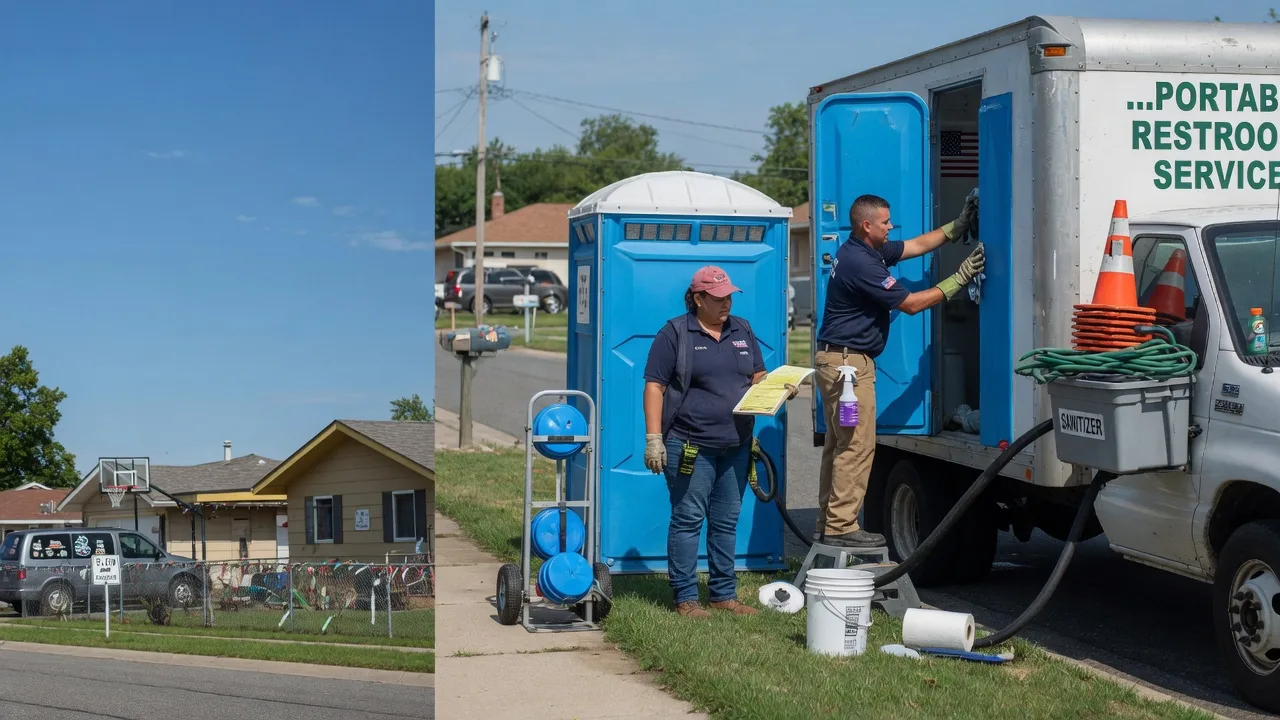Portable Toilet Rental in Fairmount, ND near me